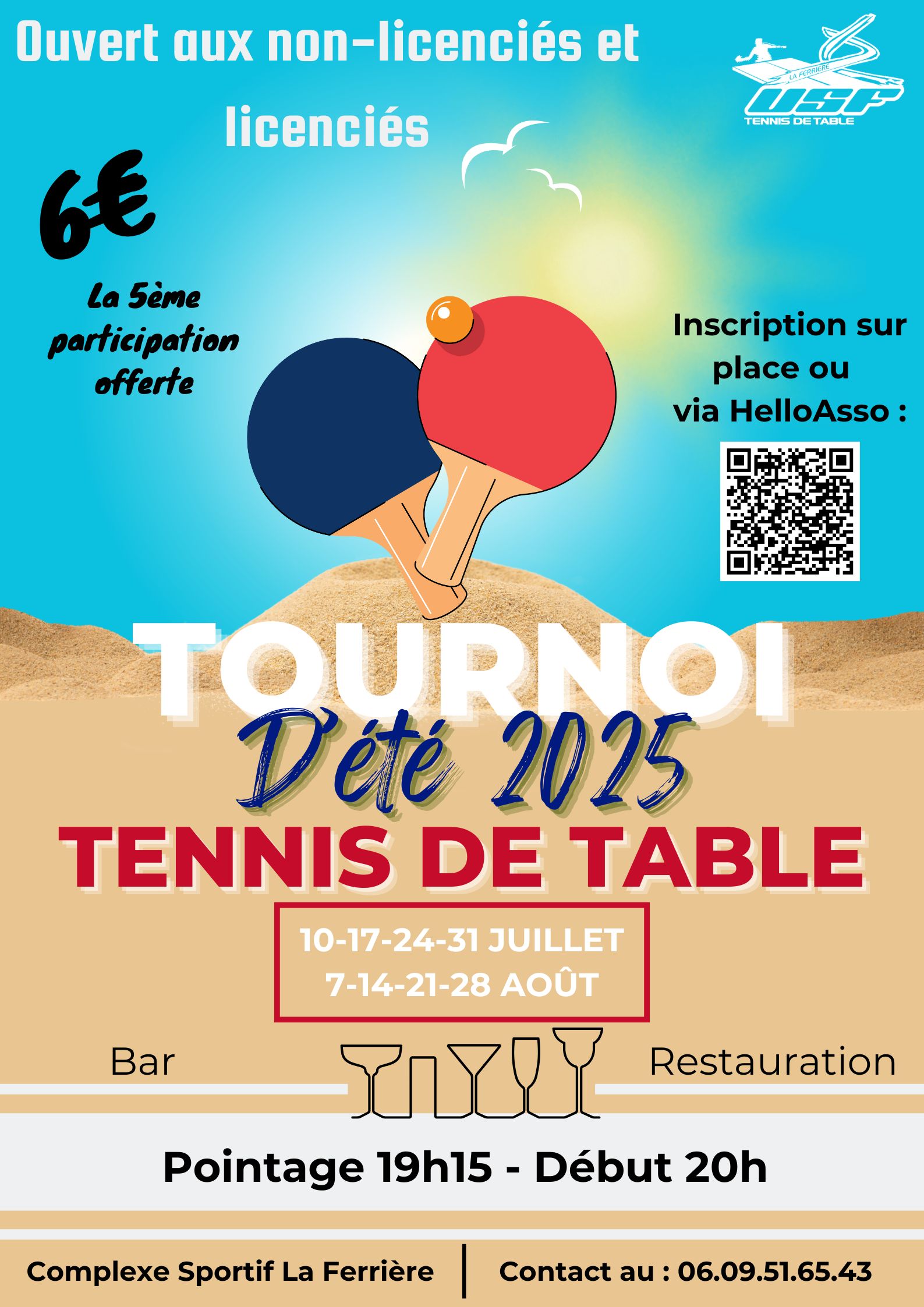 tournoi été 2025
